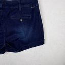 Dear John  Dark Blue Comfort Stretch Rolled Hem Flat Front Shorts Size 29 Photo 6