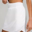 Lululemon  Hotty Hot High-Rise Skirt Long White Women's Size 0 Photo 0