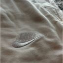 Nike white wide legged sweatpants -  Photo 1