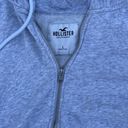 Hollister Light Grey Zip Up Hoodie Photo 2