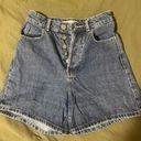 ZARA High Waisted Mom Shorts Size 0 Photo 0