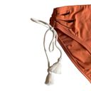 Robin Piccone Abi Burnt Orange Ecru Bikini Bottom Photo 1