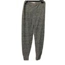 Abound  Womens Gray Marled Knit Joggers Banded Cuffs Pants Photo 2