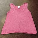 J.Jill Pink crochet top sleeveless never worn  Photo 0