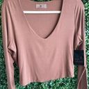 Naked Wardrobe NWT -  Longe Sleeve Crop Photo 4