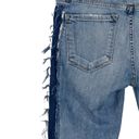 Urban Outfitters  Flying Monkey Anthropologie Fringe Tassel Skinny Jeans Size 24 Photo 2