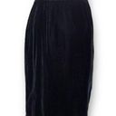 Krass&co Women’s Vintage SK &  Skirt Black Velvet Tailored Pencil Festive Formal Photo 0