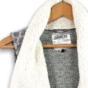  by Cavalini - Sweater Collection Neutral Sherpa Open Vest - S Photo 3