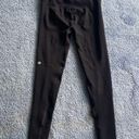 Lululemon Leggings Black with rubbing details Photo 1