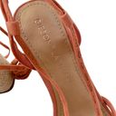 Gibson Latimer Gibson & Latimer Sandal Tasha Suede Lace up Shoe Coral Size 8.5 NWT Photo 6