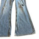 We The Free  Flare Wide Leg Jeans Pants Distressed Denim Cotton Size 31 Women's Photo 4