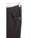 Mountain Hardwear  Womens pants 6/30 Black Convertible Zip Off Shorts Hiking Photo 2