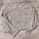 Modern Citizen  gray cropped sweatshirt size large Photo 0