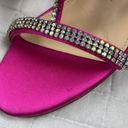 Jessica Simpson  Sidra Strappy Rhinestone Sandal in Pink Magenta Size 6.5 Photo 15