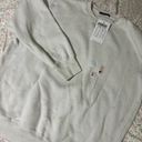 Brandy Melville Light Heather Grey Crew Neck Oversized Sweatshirt Photo 0