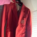 Polo Ralph Lauren Salmon Preppy Knit Twill Blazer Photo 1