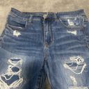 American Eagle Next Level High-Waisted Jegging Crop Size 6 Short Distressed Photo 1