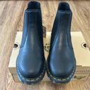 Dr. Martens  2976 black lined leather Chelsea ankle boots booties shoes women’s New Photo 4