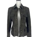 COOGI  Australia Vintage Camo Leather Blazer Jacket Photo 2