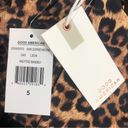 Good American  Sexy Twist Snow Leopard Knotted Bandeau 5 NWT Photo 7