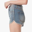 Jessica Simpson  Flirtatious Infinte Waist High Rise Denim Shorts Size 30 Photo 1