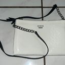 GUESS Mini Stone White Double Zip Crossbody Sling Messenger Bag Photo 0