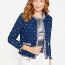 J. McLaughlin  NEW Helene Quilted Jacket in Diamond Jacquard size Xl Women’s Photo 0