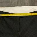 Larry Levine Black Pinstripe Pants Size 4 Photo 5