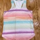 P.J. Salvage  Tank Top Women XS Multicolor Striped Sleeveless Racerback Strap B64 Photo 0