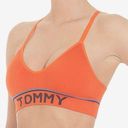 Tommy Hilfiger Tommy Hillfiger seamless orange logo triangle bra Photo 0