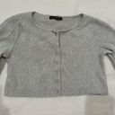 Brandy Melville Gray Cardigan Photo 1