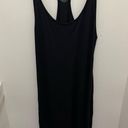 Second Skin Tommy John Women's  Black Racerback Dress Large Modal Comfort NWOT Photo 1