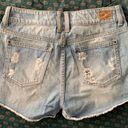 Guess High Waisted Denim Distressed Shorts Photo 7