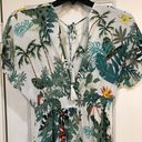 SPIAGGIA DOLCE SWIM COVERUP PALM TREES 🌴 TASSELS MIDI L Size L Photo 3