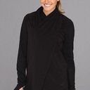 Nike  Womens size Large Dri Fit Twist Wrap Open Cardigan Black 548705 Photo 0