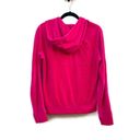 Juicy Couture  Y2K Hot Pink Velour Zip Up Tracksuit Hoodie Jacket Large Photo 1