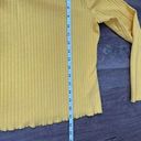 Wild Fable turtleneck top crop length mustard yellow  Photo 10