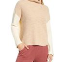 Lou & grey NWT  Colorblock Turtleneck Knit Sweater Size Small Photo 0