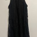 Xhilaration Black Lace Sleeveless Dress Lined Polyester EUC Women's XS Photo 5