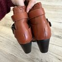 Dingo  brown leather western heeled boots Photo 4