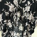 Spiritual Gangster  Kimono Floral Robe Duster Cardigan Black & White OS Photo 11