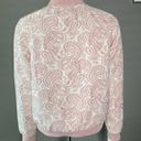 Victoria Beckham NEW  for target paisley pink white bomber jacket Photo 2