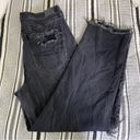 American Eagle Strigid Super High Rise Baggy Straight Leg Distressed Jeans 12 Photo 4