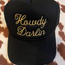 Howdy Darlin Trucker Hat Black Photo 0