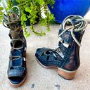 FREEBIRD by Steven  Hazel Gladiator Leather Sandals size 8 Black Photo 0