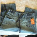 Faded Glory NWTs . Denim cargo Capri pants. Size 18W Photo 0