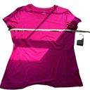 Tek Gear  DryTek Pink Short Sleeve Workout Shirt Size XL NWY Photo 3