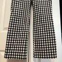 Free People Florence Black & White Gingham Crop Flare Pants (XS) Photo 3