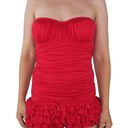 Juicy Couture Vintage Y2K  Beach Royalty Ruffle One Piece Swimsuit Photo 1