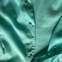 W By Worth Worth Woman’s Green/Blue Cotton Top, Sz 4 Photo 10